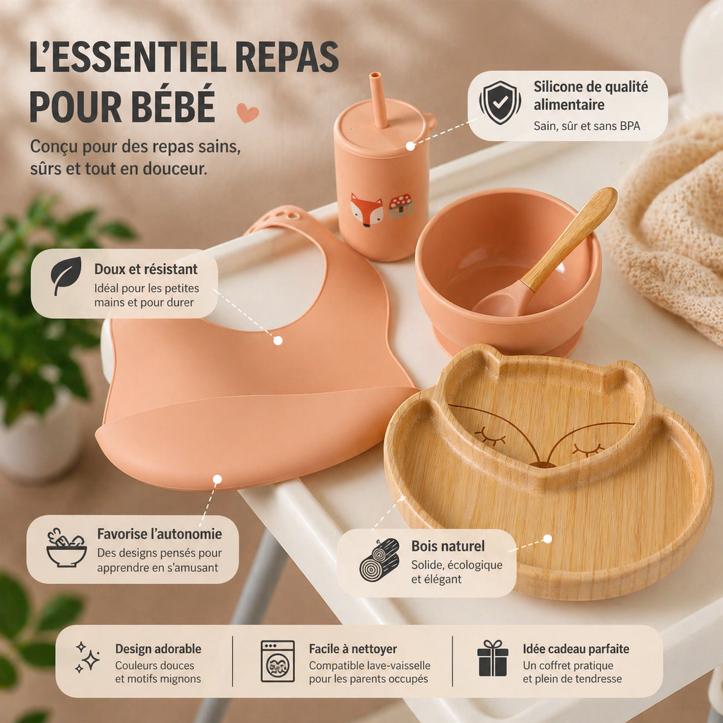 ASSIETTE VENTOUSE EN BOIS
