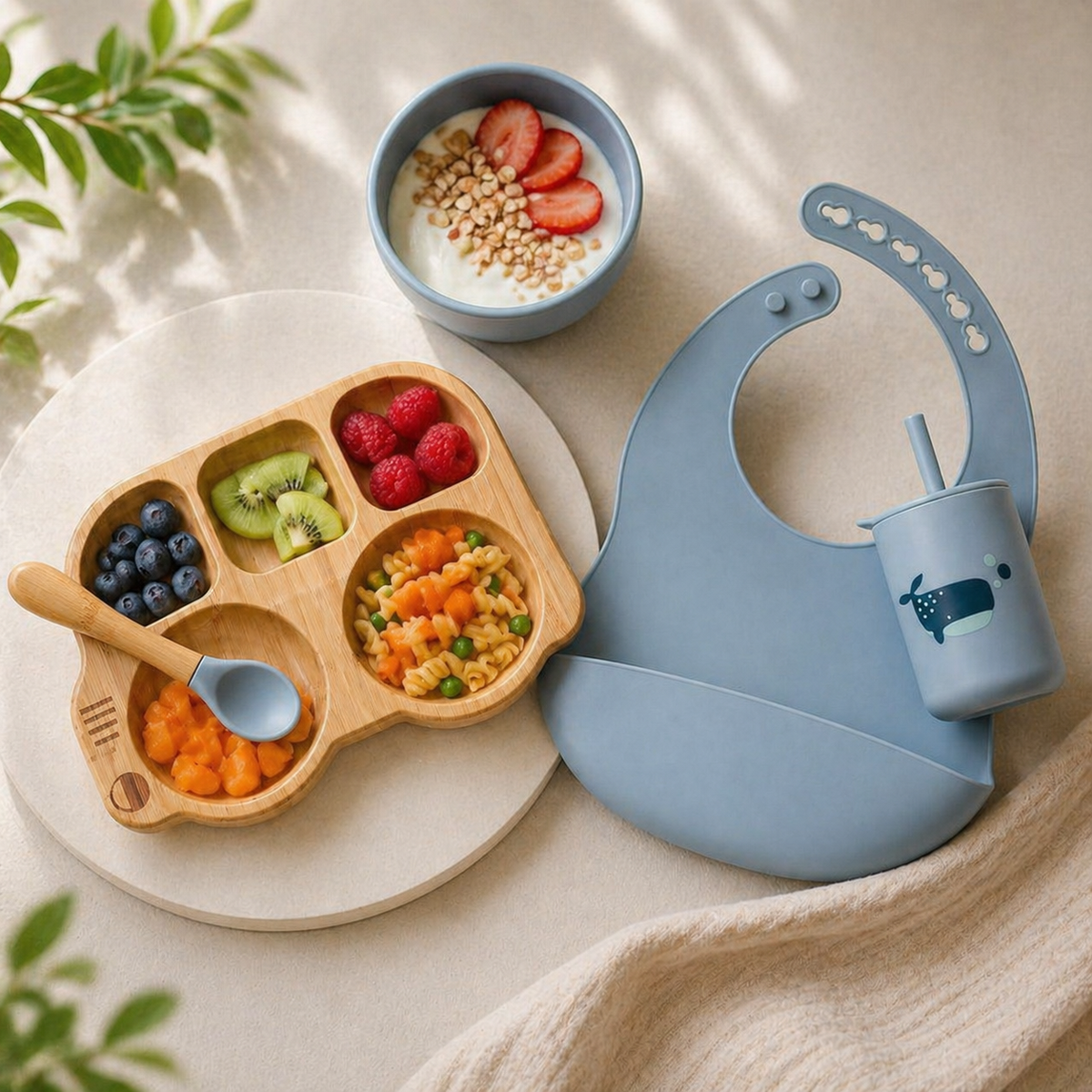 ASSIETTE VENTOUSE EN BOIS