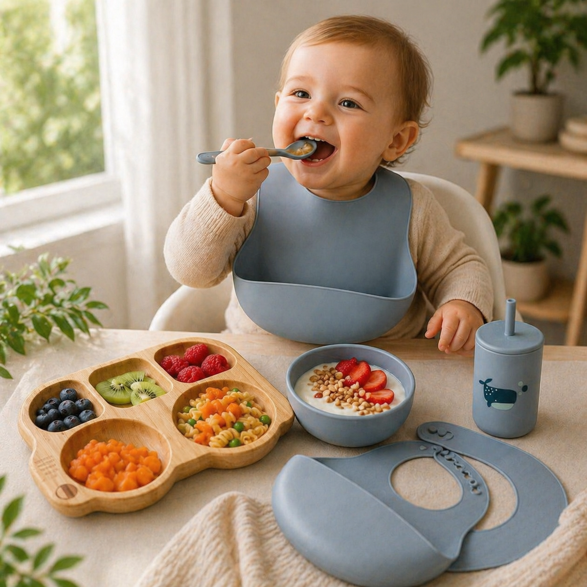 ASSIETTE VENTOUSE EN BOIS